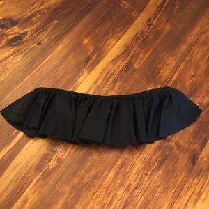 L Space Women’s Black Off the Shoulder Bikini Top